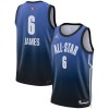 Camiseta Hombre NBA All-Star 2023 Team 1 Lebron James 6 Nike Azul Swingman